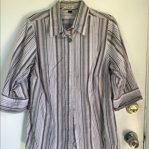 The Avenue button up top.